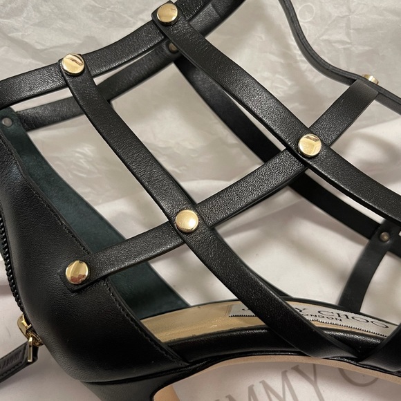 Jimmy Choo Tina Cage Sandals - Picture 5 of 7